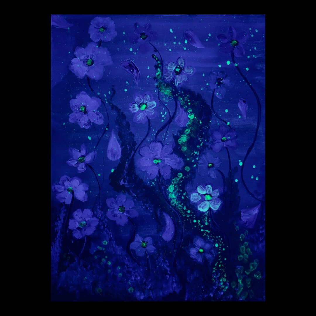 Magic Forest under black light