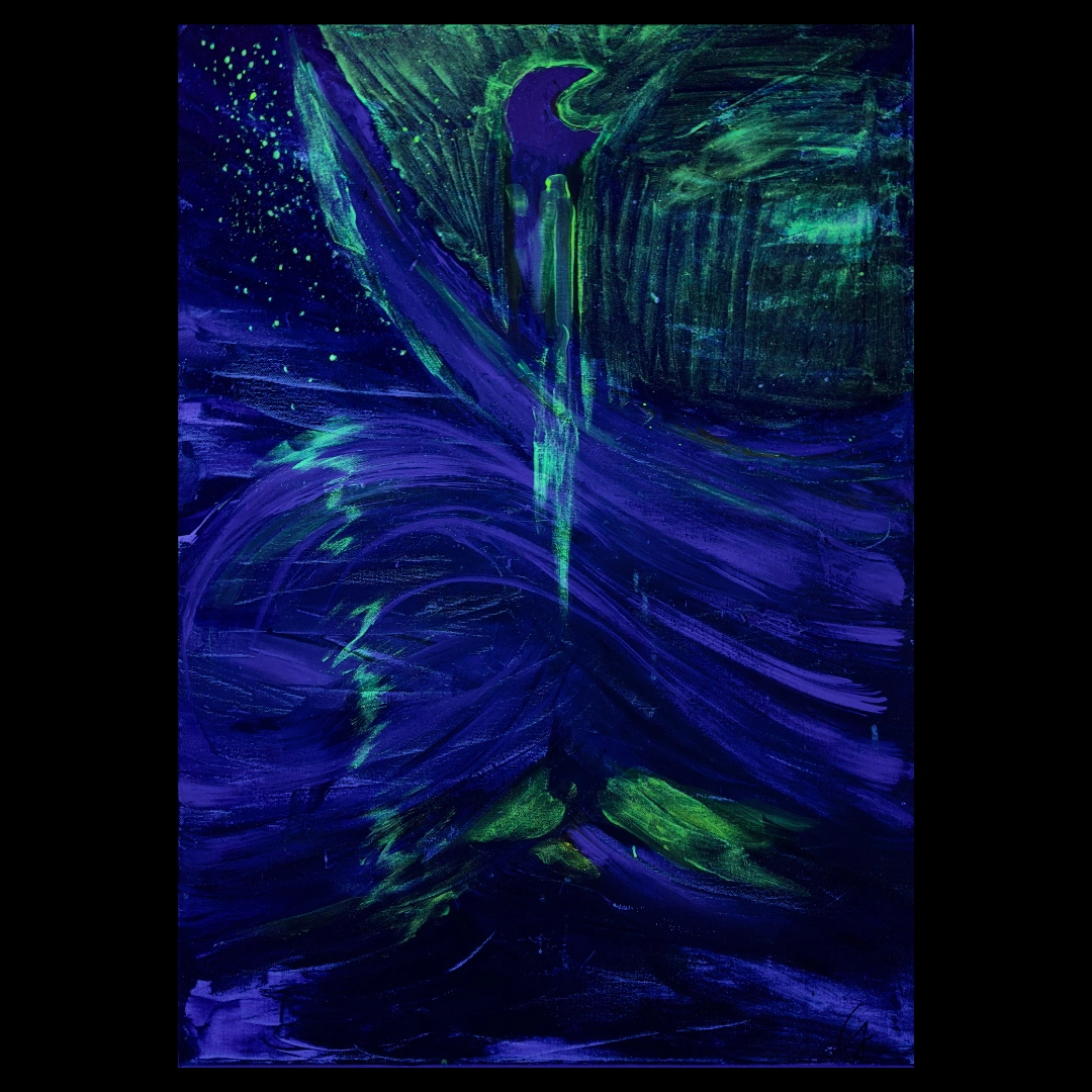 The Ocean Of Dreams under black light